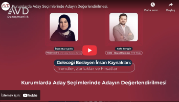 Kurumlarda Aday Seçimlerinde Adayın Değerlendirilmesi.