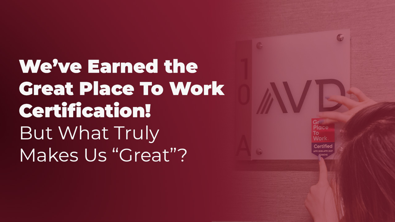 Great Place To Work Certification