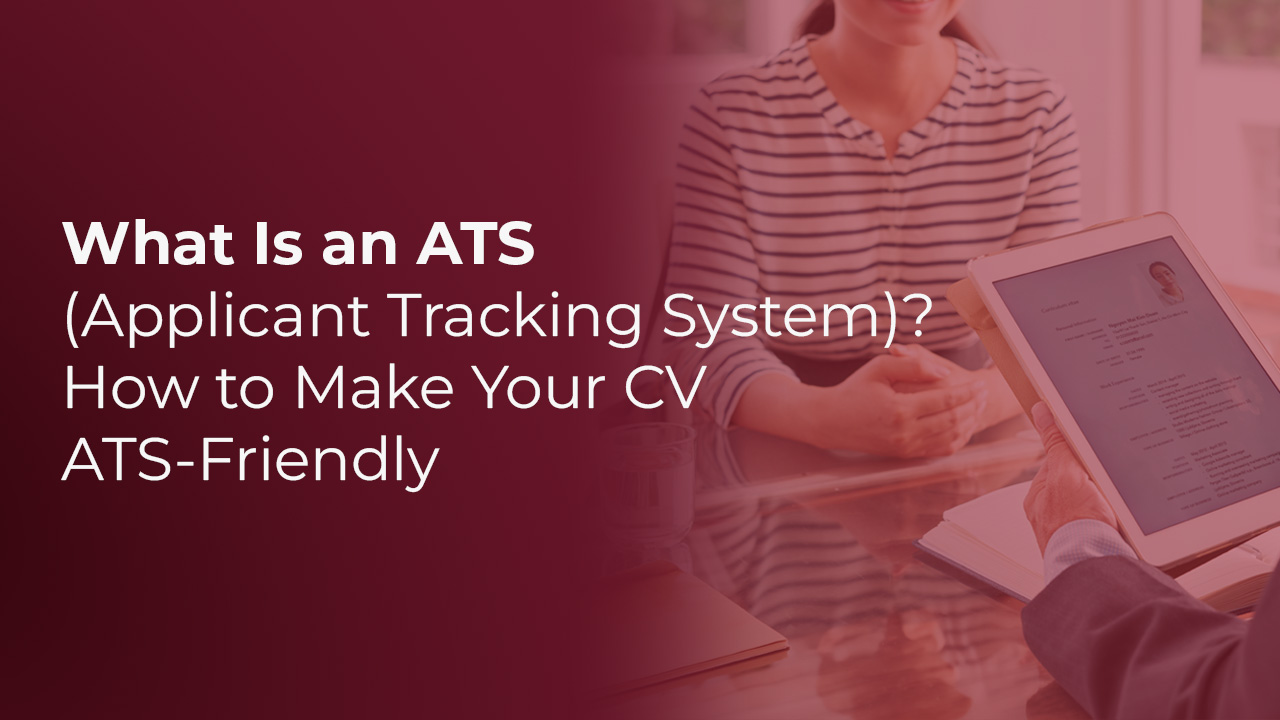 HR professional reviewing job applications on a digital Applicant Tracking System (ATS) dashboard